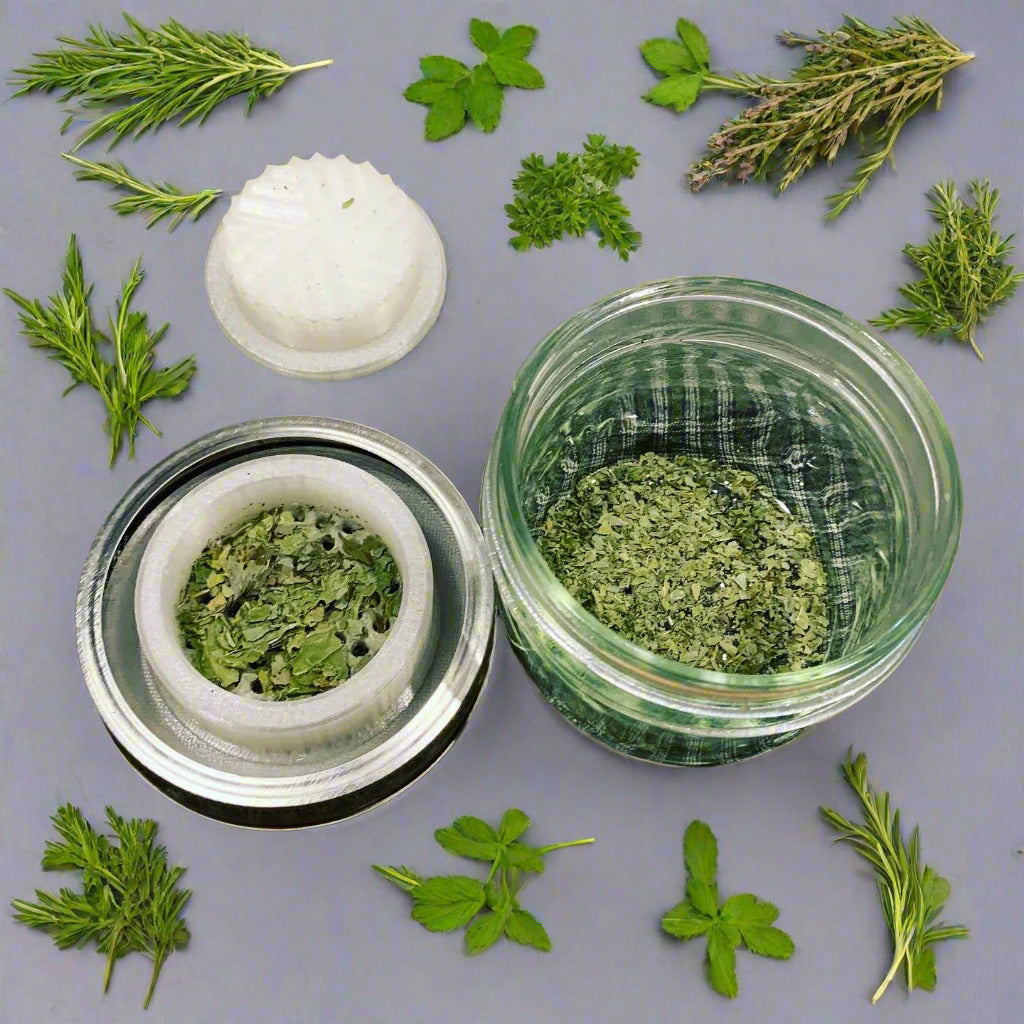 Mason jar fit Herb grinder